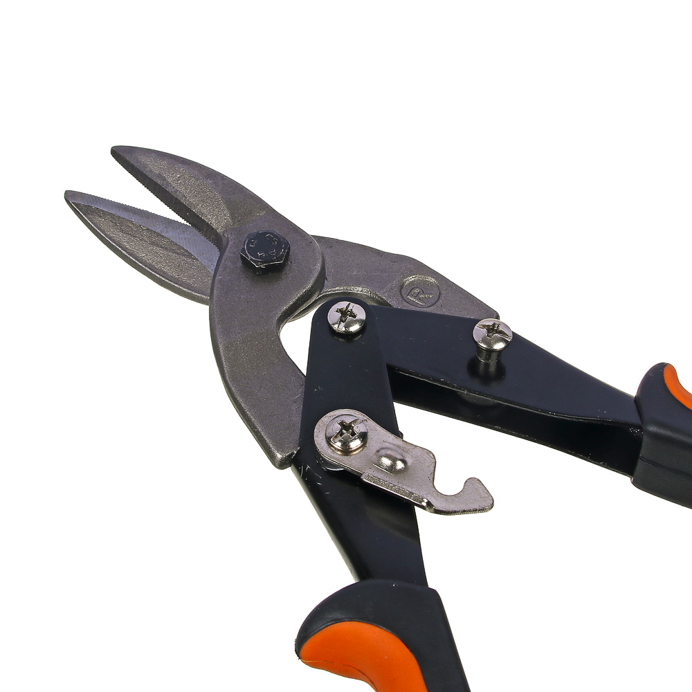 Ножницы по металлу ЕРМАК, двухкомпонентная рукоятка, правый рез, 250 мм - #6