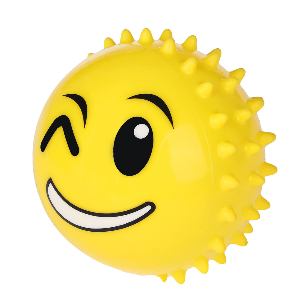 Мяч детский "Ёжики", тм BY SPORT,  8см, ПВХ, 36г (+-10%) - #3