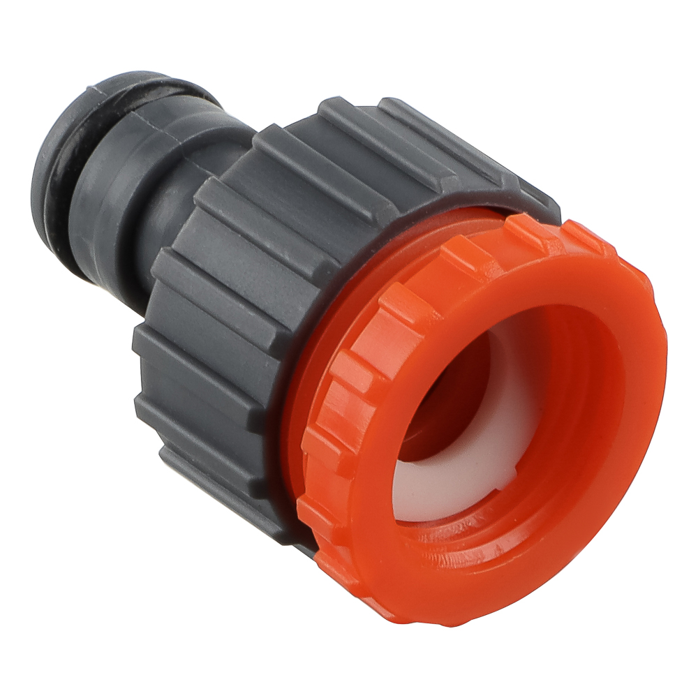 INBLOOM Штуцер резьбовой для крана с внешней резьбой, переходник d1/2" -3/4", пластик - #2