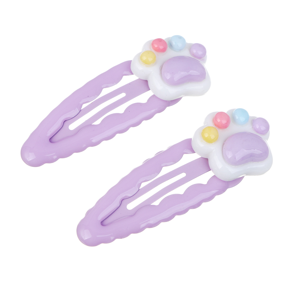 Набор детской бижутерии BY Русские супергерои: браслет, клипсы, кольцо, заколки клик-клаки 2шт,3диз. - #9