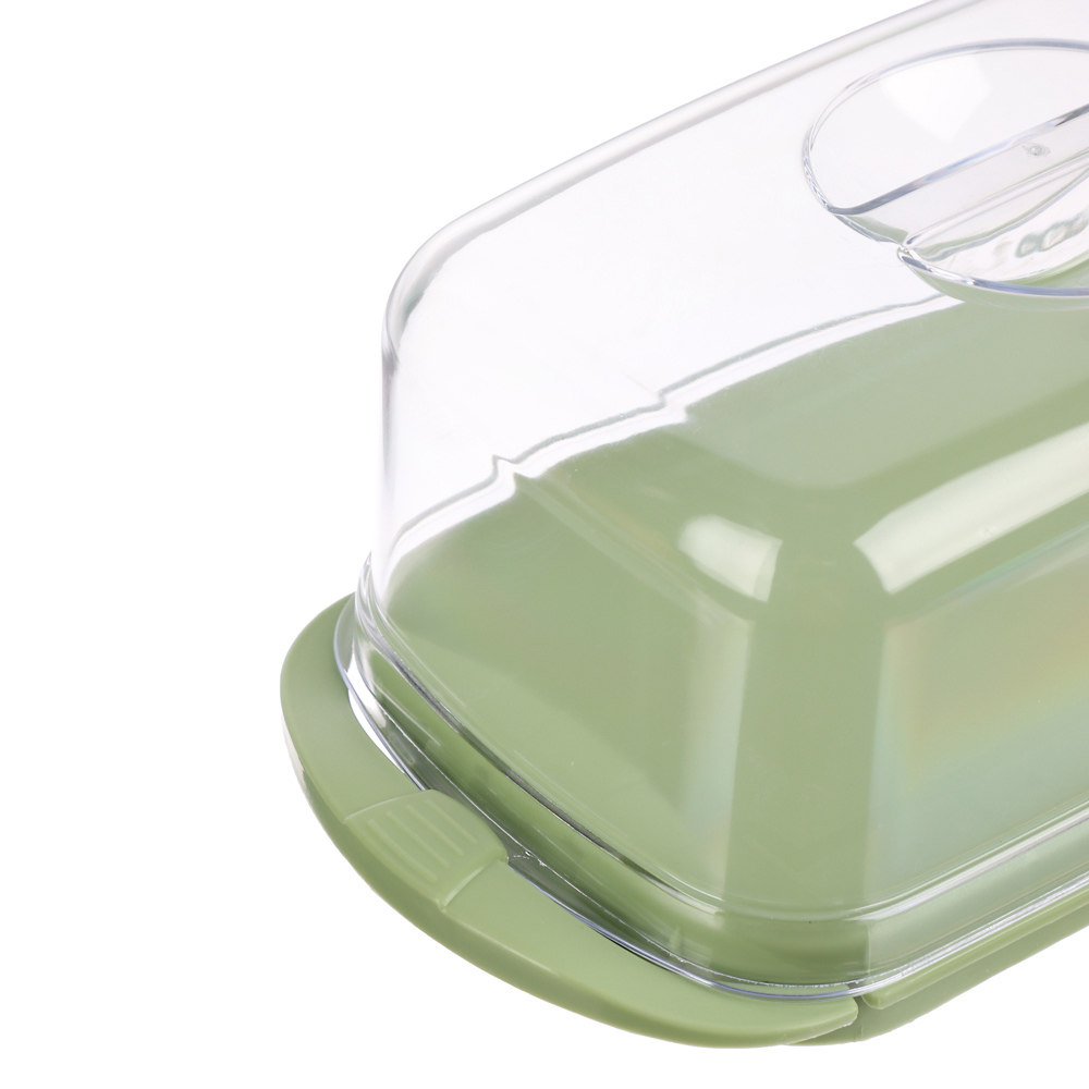 Масленка, пластик, 18х9,5х6,5см, 3 цвета - #3