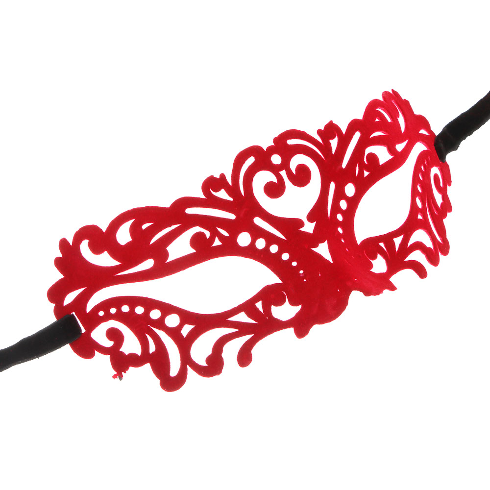 СНОУ БУМ Маска на завязках, 23х7,5см, пластик, полиэстер, 4 цвета - #3