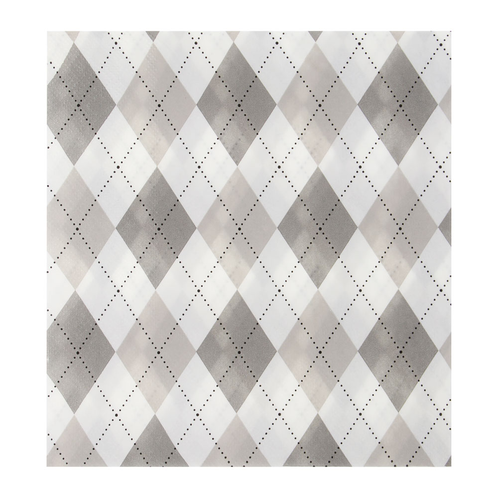 Набор салфеток бумажных, 33x33 см, 12 шт, диз.1 - #4