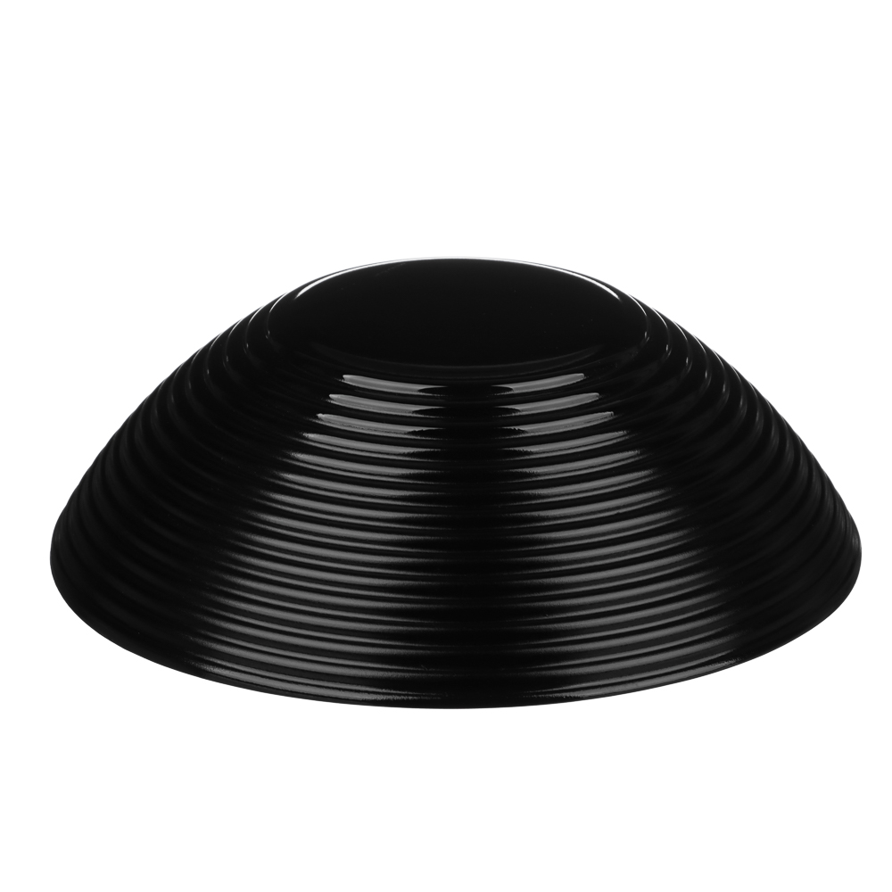 MILLIMI Бароло Салатник 24см черный опаловое стекло - #5