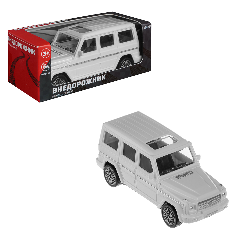 ИГРОЛЕНД Внедорожник инерционный, ABS, 13,6х6,5х5,4 см, 2 дизайна - #1