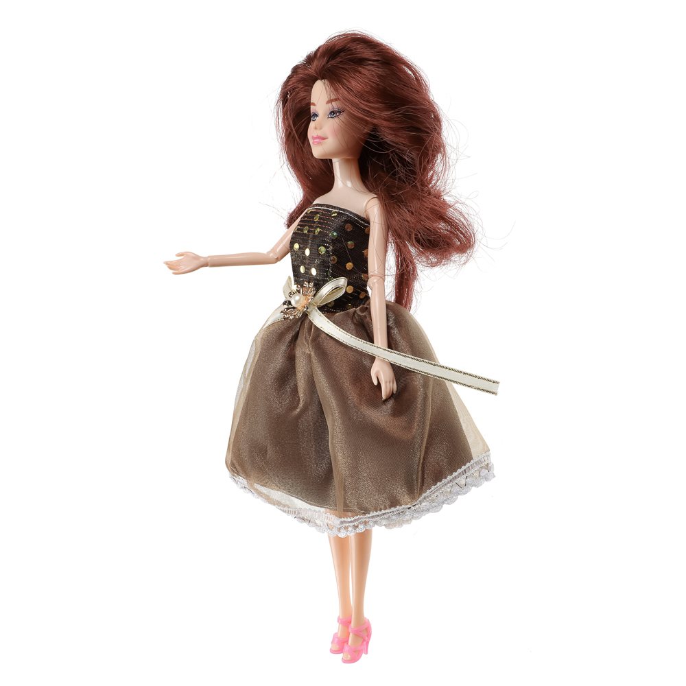 ИГРОЛЕНД Кукла нарядная 27 см, PP, PVC, 10х5х32,5 см, 6 диза - #32