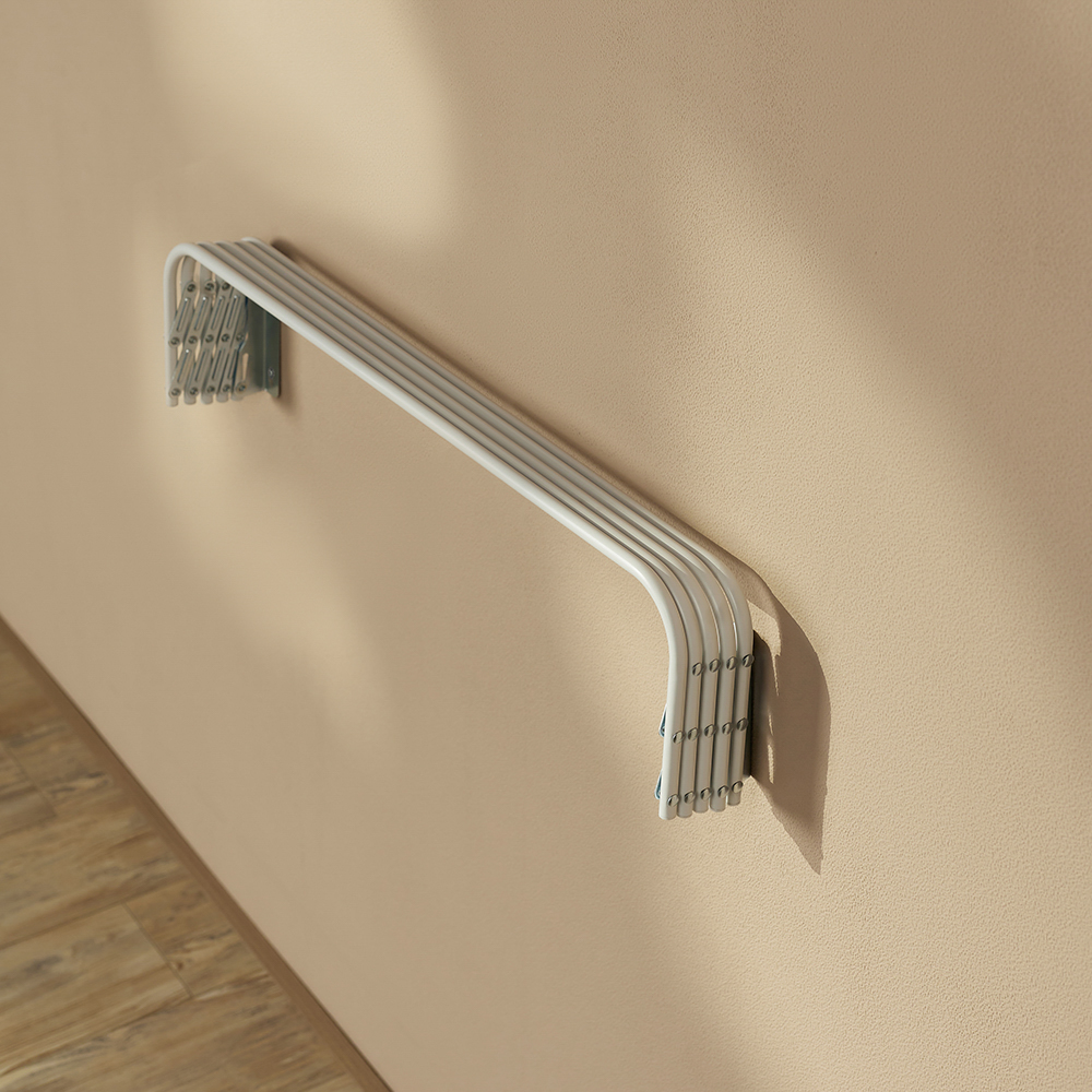 VETTA Сушилка для белья настенная раздвижная, окрашенная сталь, 100см - #15