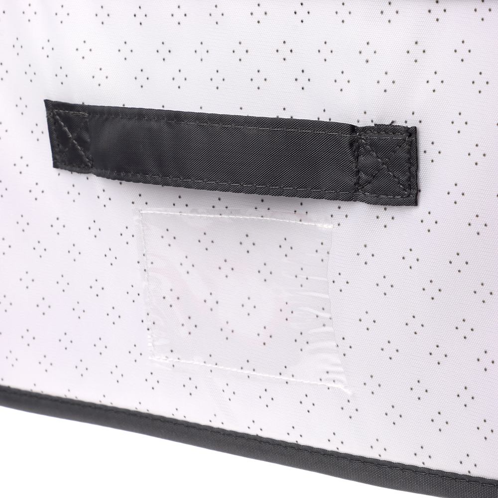 Короб тм VETTA Дафна, с крышкой , оксфорд, 40x30x20см - #5