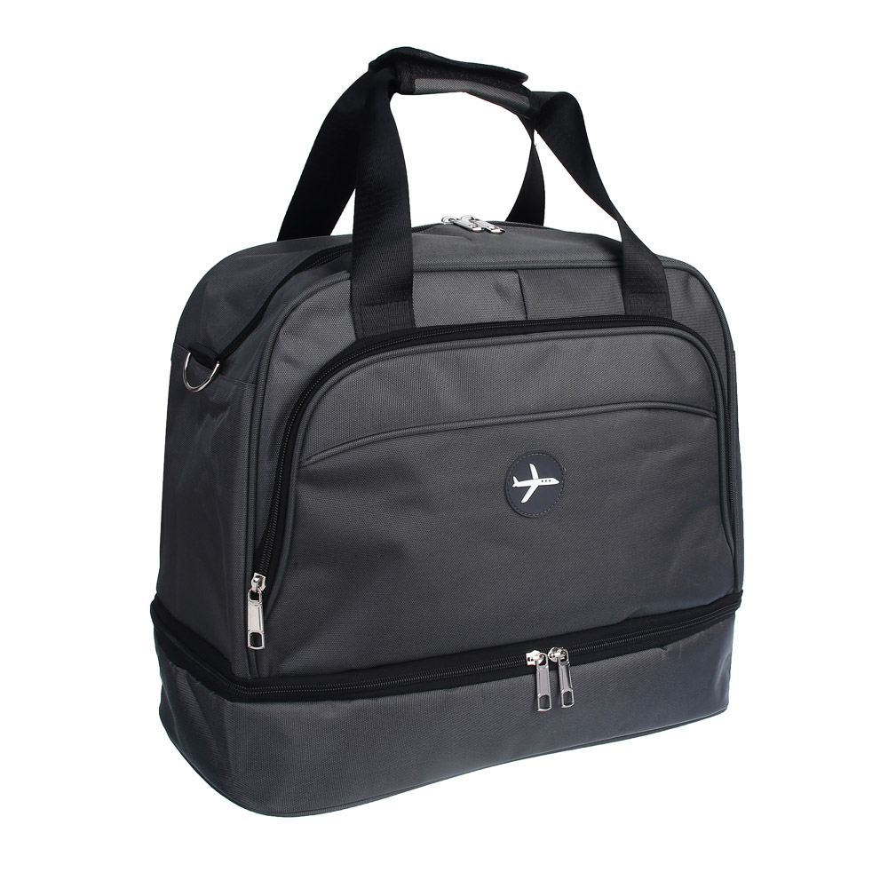 Сумка дорожная с отделением для обуви тм ЮL, полиэстер, 40х33х20см, 2-3 цвета - #3