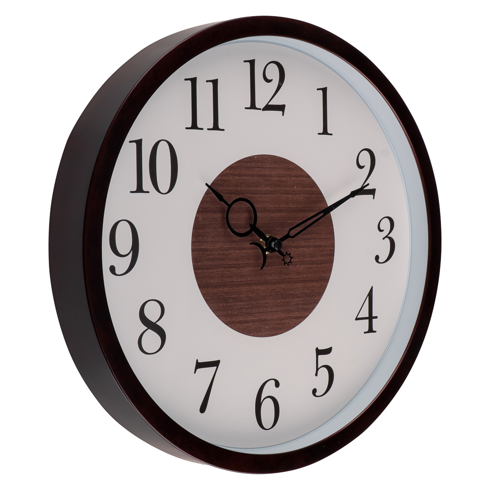 Часы настенные круглые, пластик, d30 см, 1xAA, арт.06-11 - #2