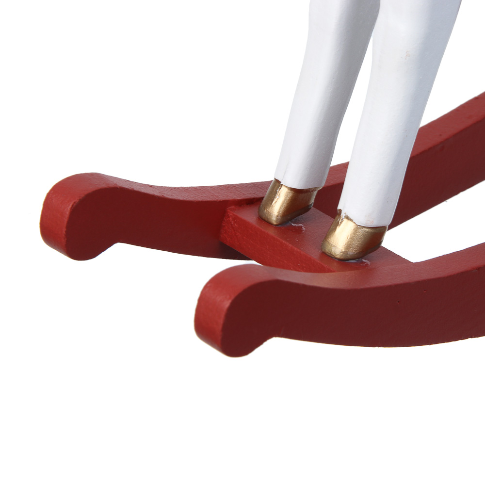 СНОУ БУМ Декоративная фигура "Лошадка-качалка" 22x26,5x6,3см, дерево - #7