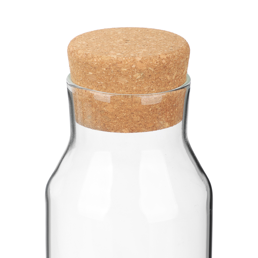 VETTA ЭКО Бутылка 1000мл, 25х9см, стекло, пробка - #4