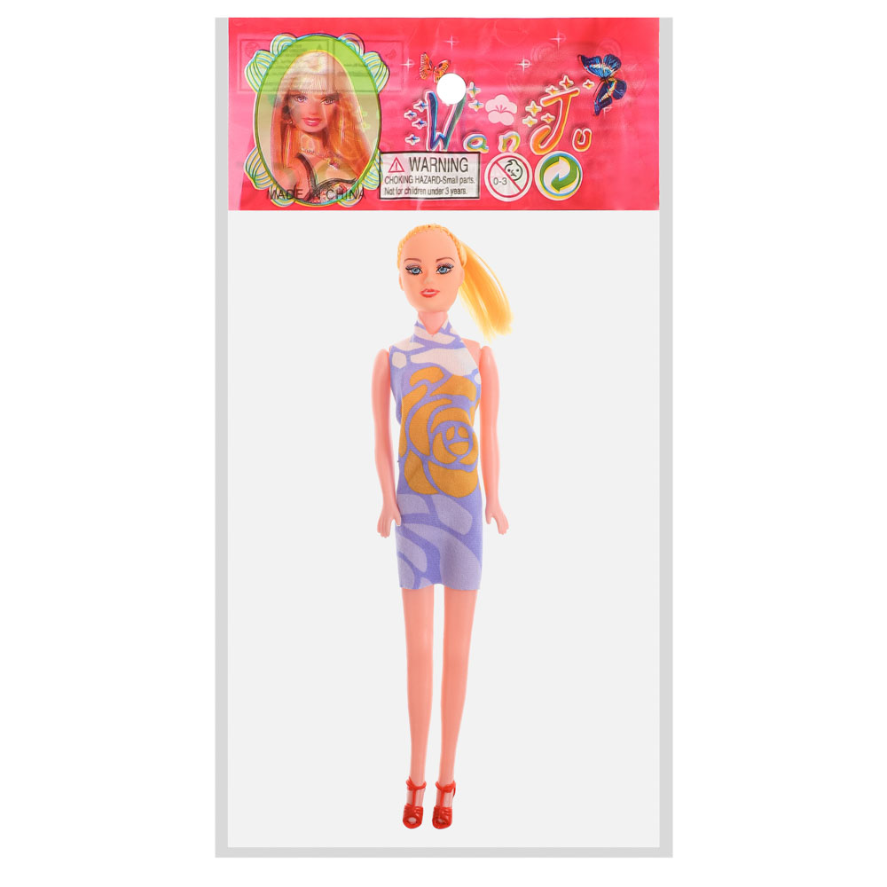 Кукла в мини-платье ИгроЛенд  - #9