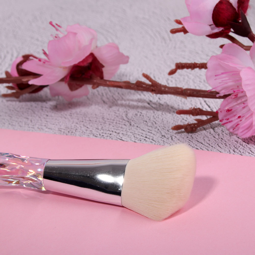 Кисть для румян или коррекции скул ЮниLook, ворс нейлон, 16,7 см, 1-2 дизайна - #8