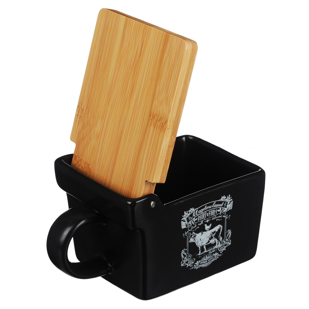 MILLIMI Ранчо Банка для соли 300мл, 15,5х9х7,5см, керамика - #2