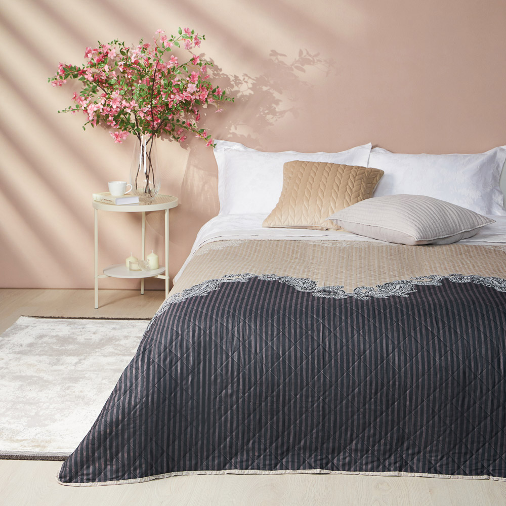 PROVANCE Хейзел Покрывало стеганое принтованное 200х220см, 100% полиэстер - #5