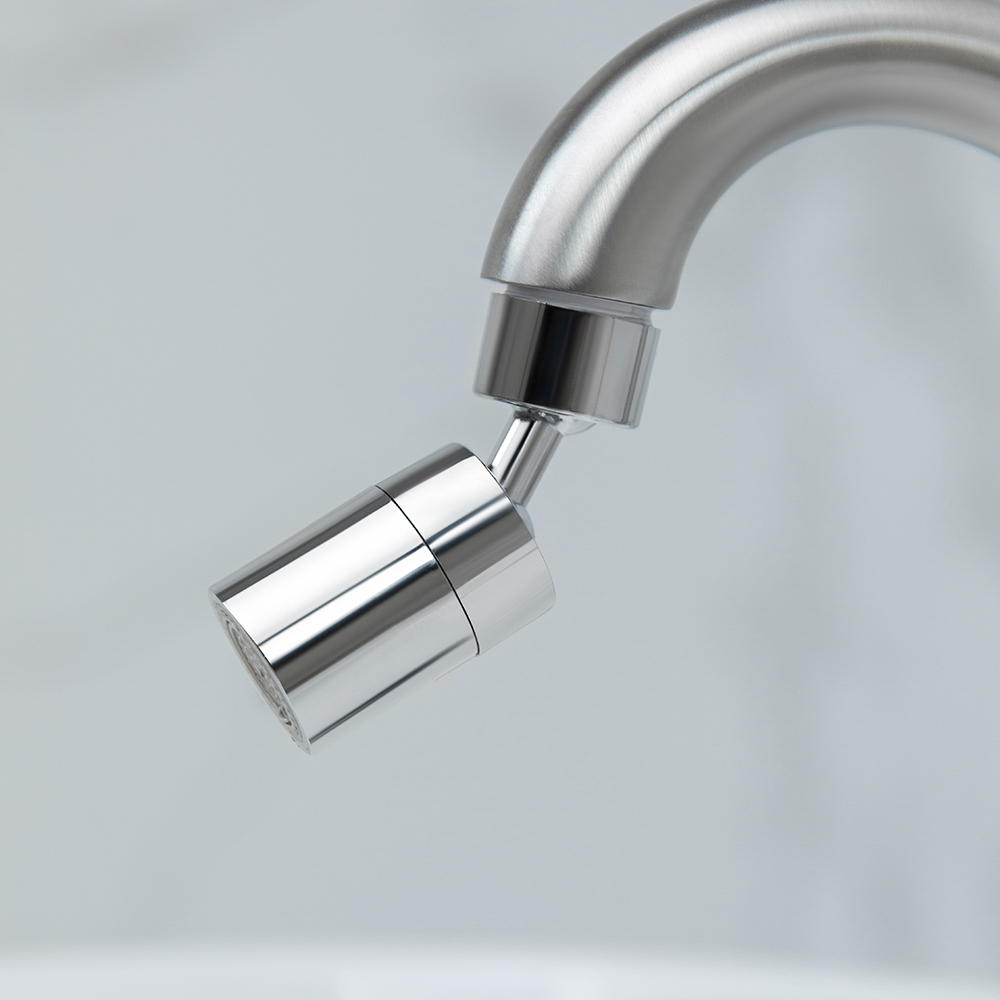 Аэратор-насадка для смесителя универсальная, режим душ, вращение по осям тип1 - #9