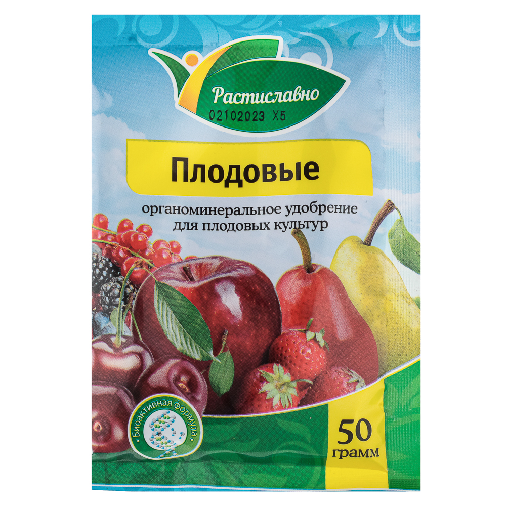 Удобрение для плодово-ягодных культур 50г Растиславно - #1