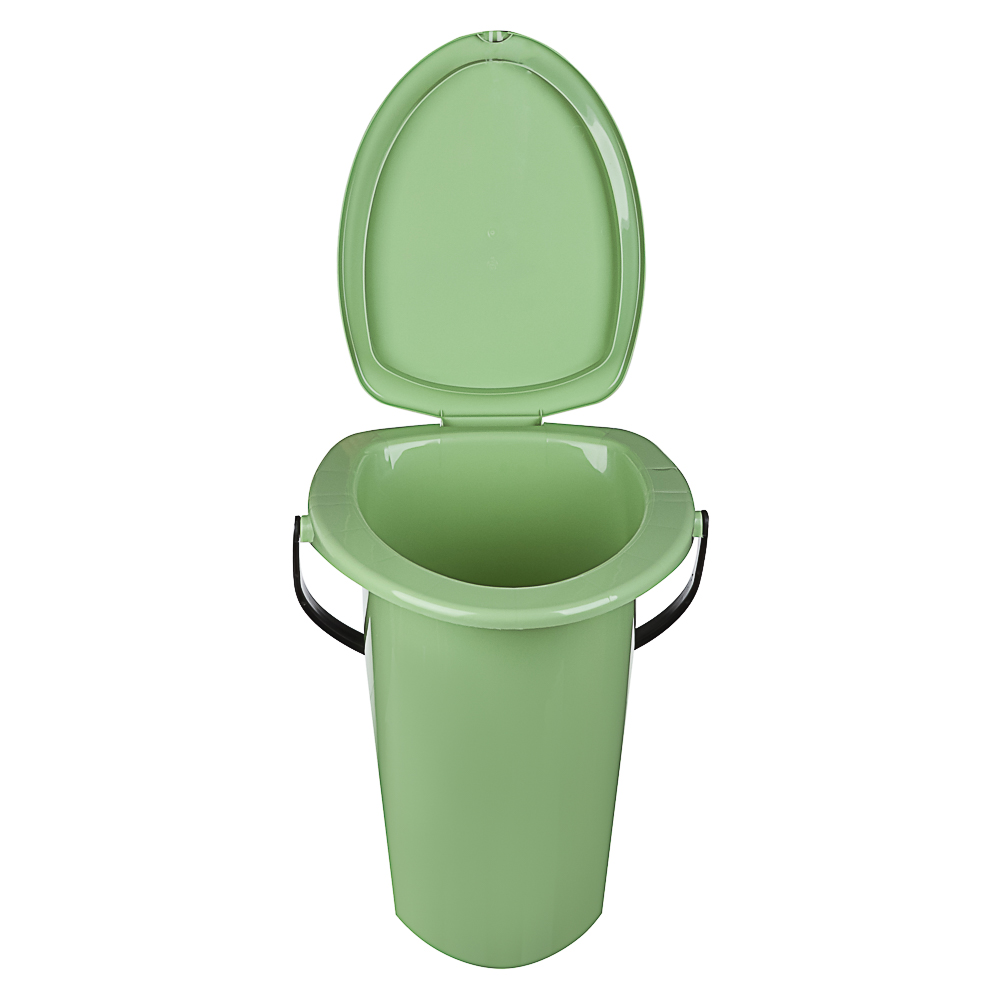 Ведро-туалет Smart Solution 17 л, пластик, оливковый - #2