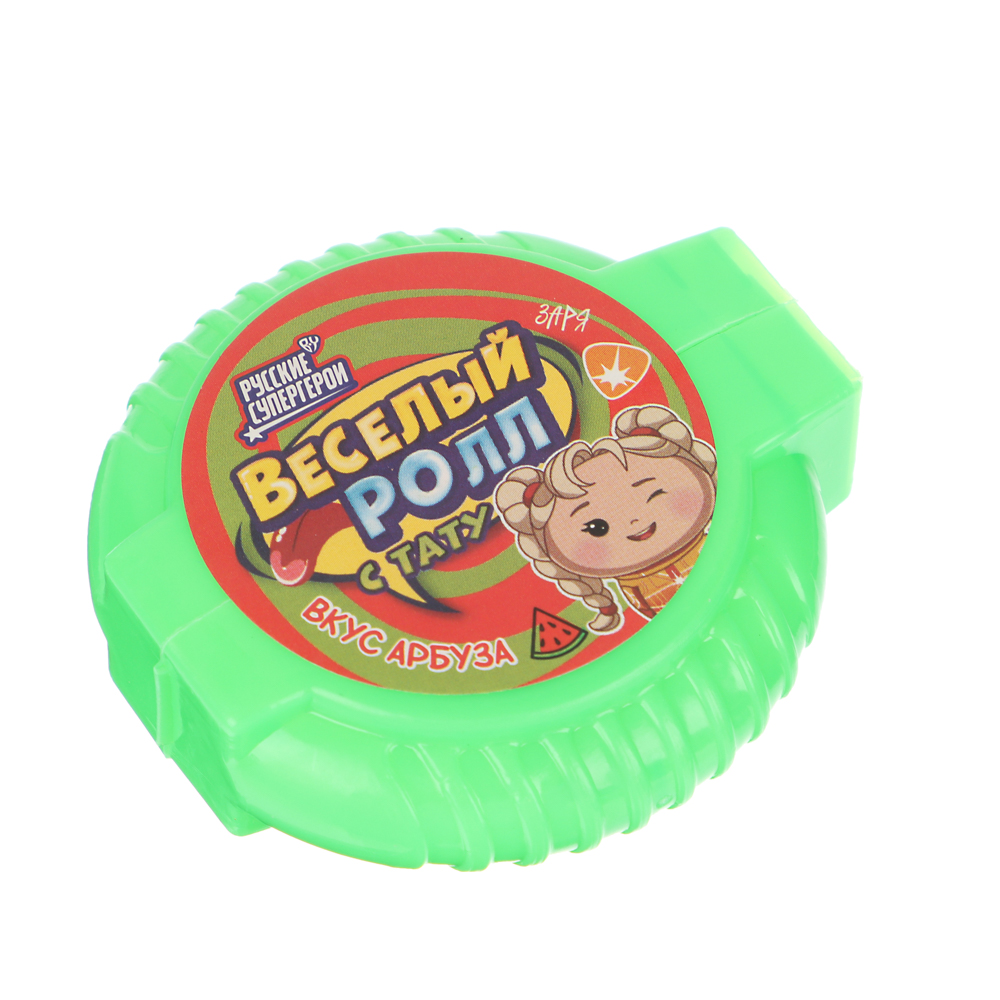 BY Русские Супергерои Жевательная резинка в рулоне с тату 12 гр. - #5