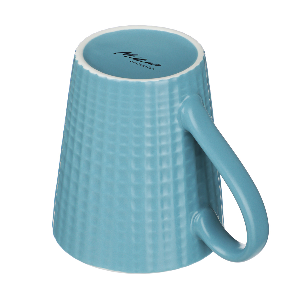 Кружка Клетка тм MILLIMI, 335мл, 2 дизайна, фарфор - #5