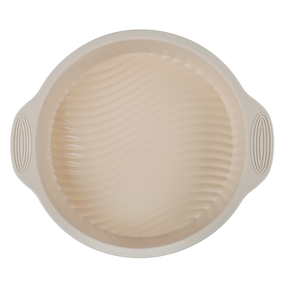 SATOSHI Форма для выпечки с ручками, круглая, 28х5,5см, силикон - #6