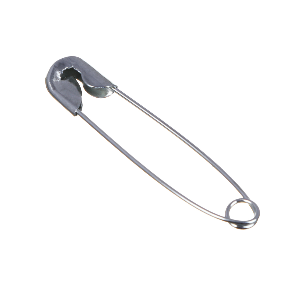 Булавки английские, 27 мм, 10 шт, цвет серебристый - #3