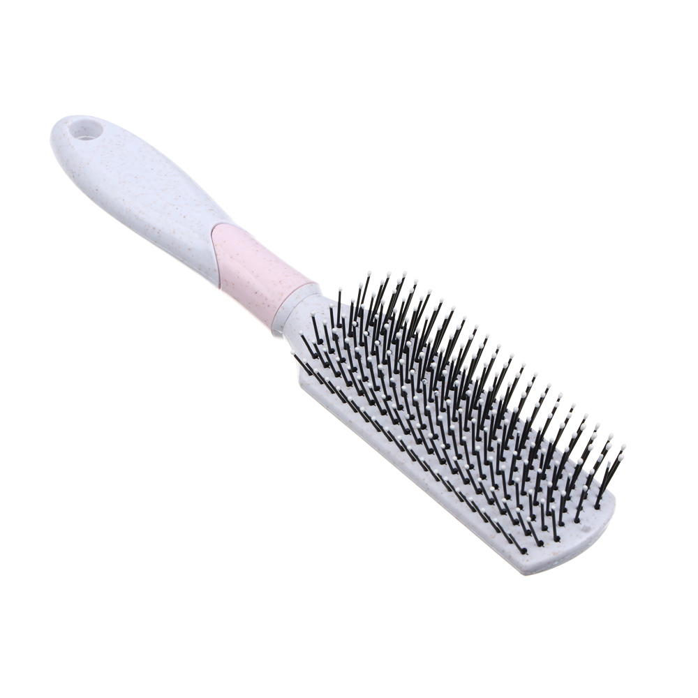 ЮНИLOOK Расческа массажная Пастель, пластик, 22,8х4см, 4 цвета, #1 - #11