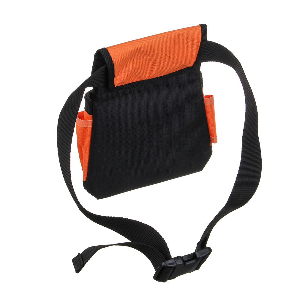 ЕРМАК Сумка-пояс одинарная, держатель для молотка, 6 карманов, 29x24см - #5