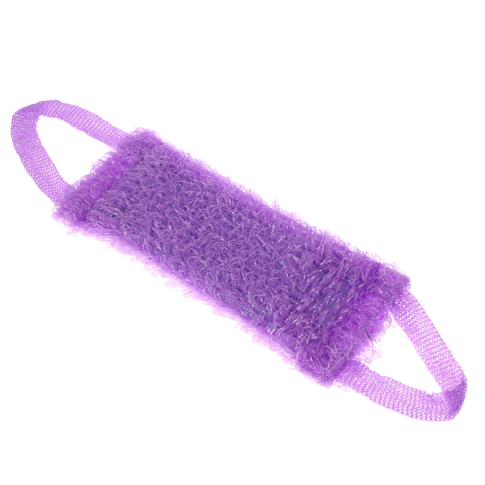 Мочалка банная с ручками массажная Люкс, ПП нить, 30x13x5см - #10