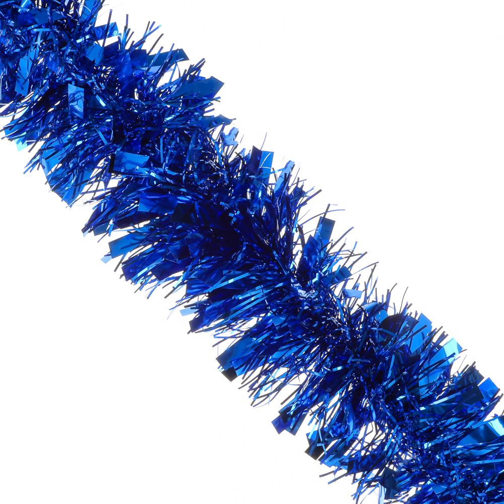 СНОУ БУМ Мишура 10x200см, ПЭТ, синяя, 26-330 - #1
