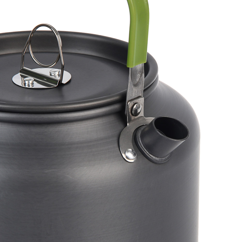 Чайник туристический тм BY Русские Супергерои, костровой, 1,8л, анодированный алюминий - #2