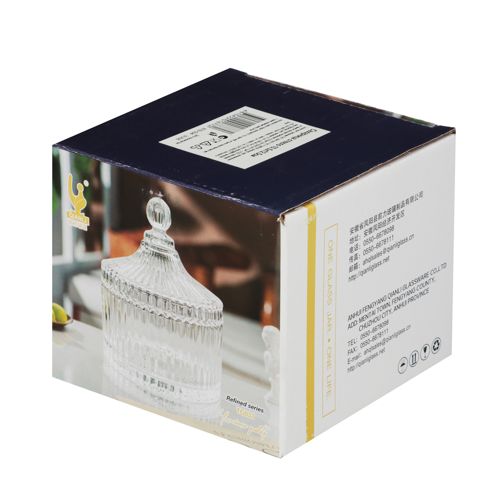 Сахарница стекло 10.5x12.5см - #6