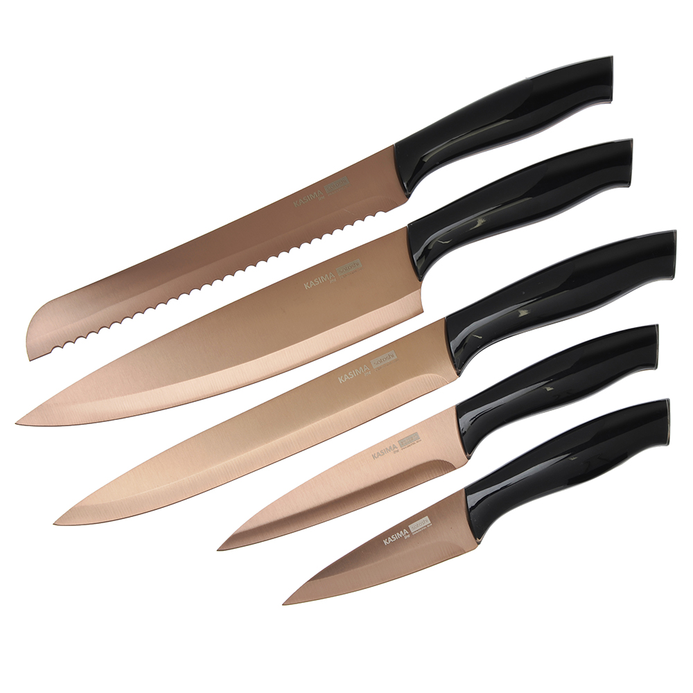 Набор ножей кухонных Касима, 6 предметов, 2 сорт (царапины, вмятины, сколы) - #2