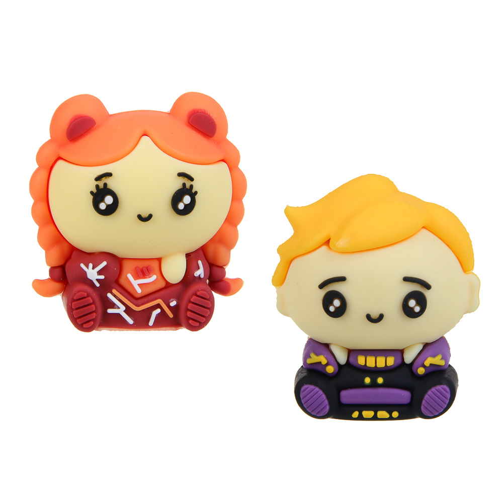 BY Русские Супергерои Точилка фигурная, в форме героя, пластик, металл, 2 дизайна, "Кавай" - #2