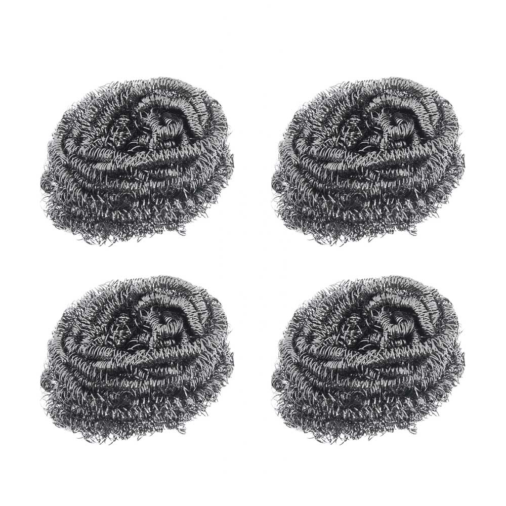 Набор губок металлических 4 шт, тм VETTA, 12 гр - #1