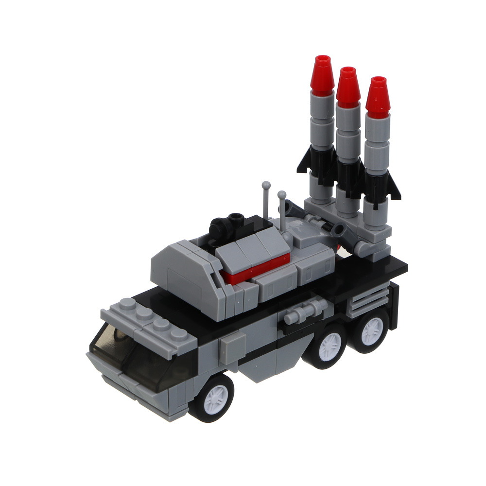 ИГРОЛЕНД Конструктор "Военная техника" с трансформацией, 170-193 дет., 21х4,3х15,5 см, ABS, 6 видов - #5