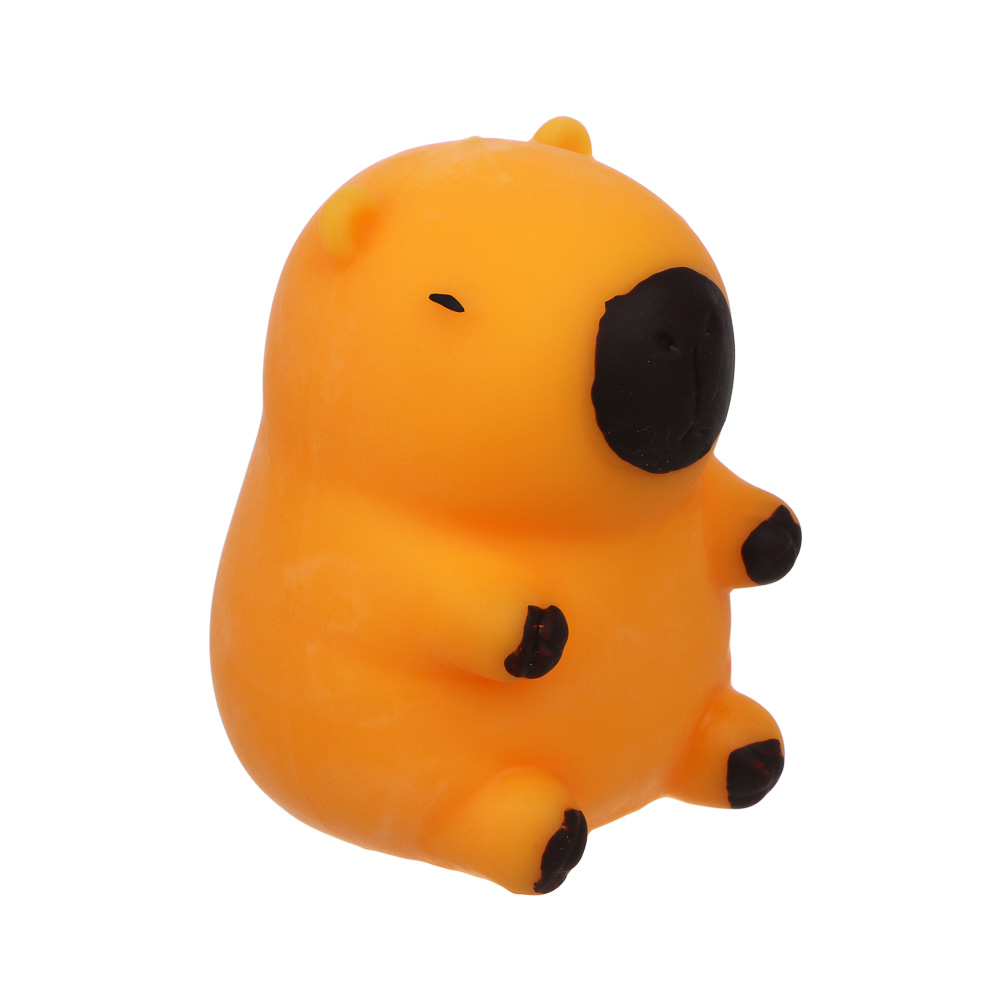 ИГРОЛЕНД Игрушка-антистресс, мялка "Капибара в костюмчике", 10х6,5см, TPR, 4 дизайна - #9