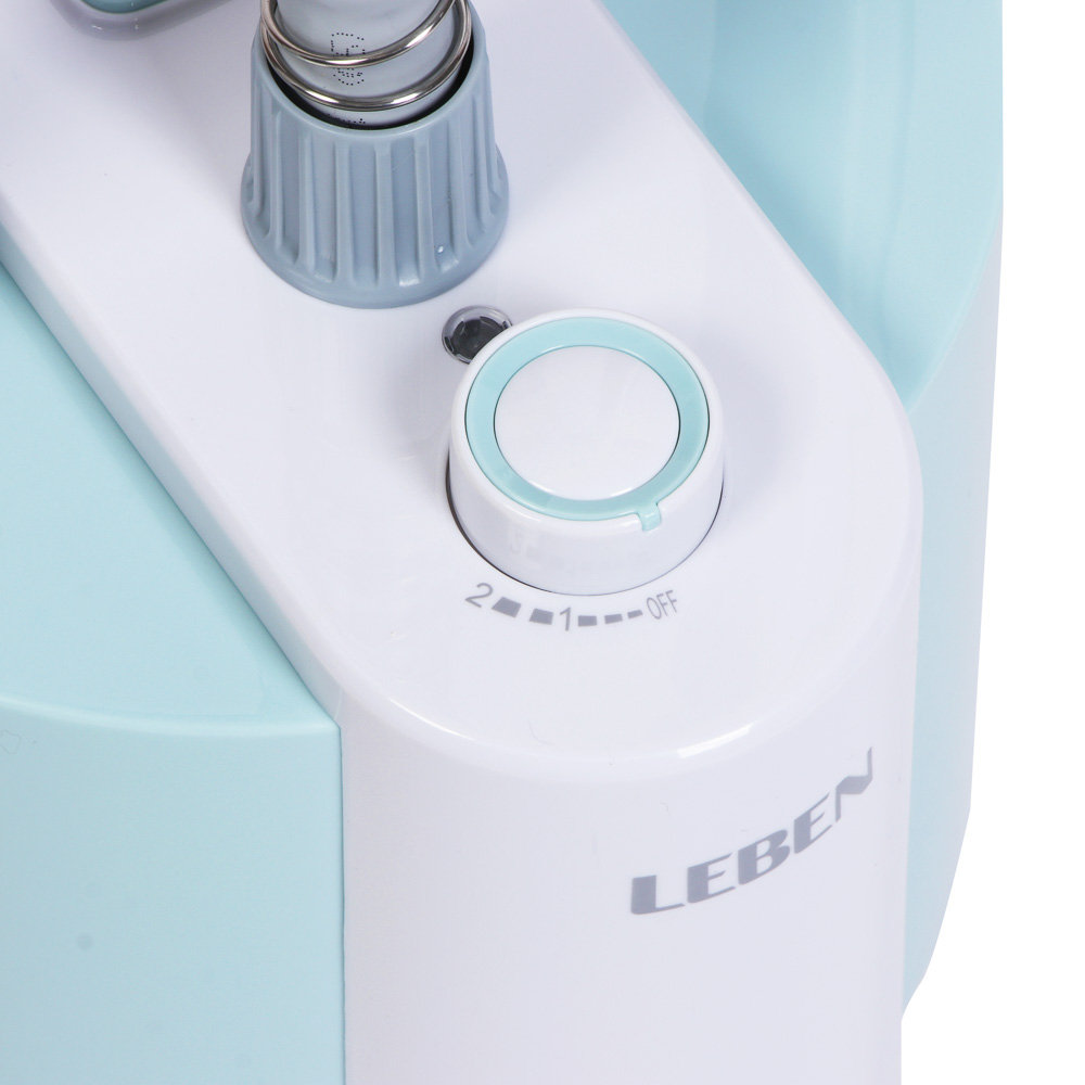 LEBEN Отпариватель напольный, 2200Вт, 1,8л, стойка-вешалка, глад. доска, серый, 220в - #6