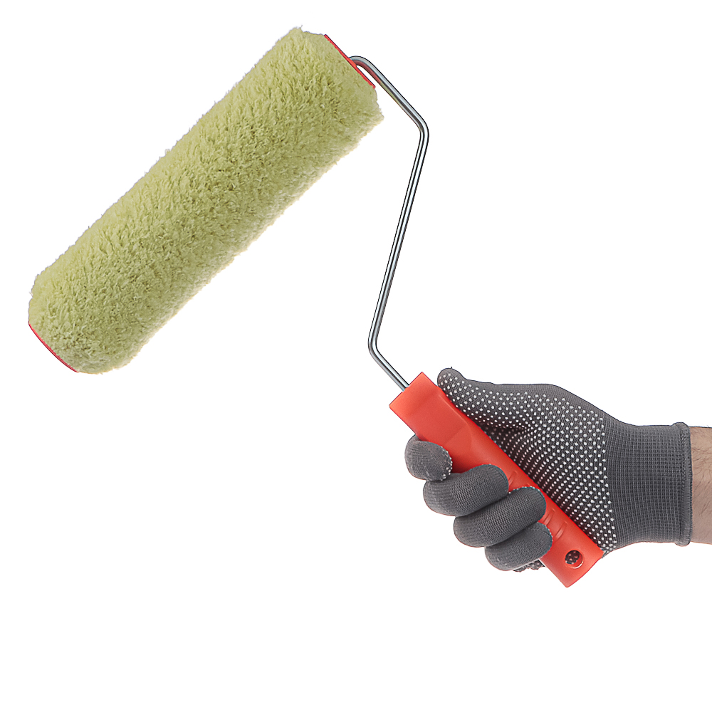 ЕРМАК Валик в сборе "полиакрил" 230мм, D40мм, ворс 18мм, ось 6мм - #5