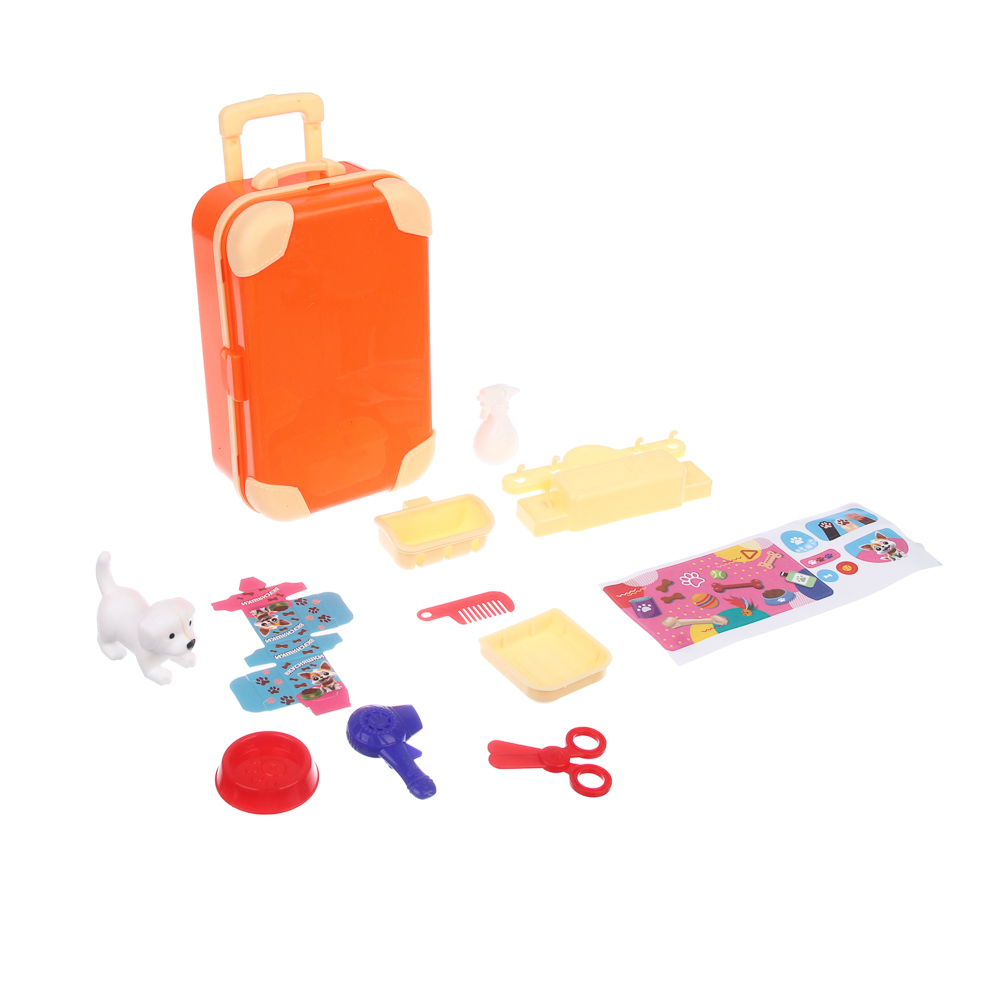 ИГРОЛЕНД Питомец с акс. в чемодане PP, ABS, 10х16х6,5 см - #7