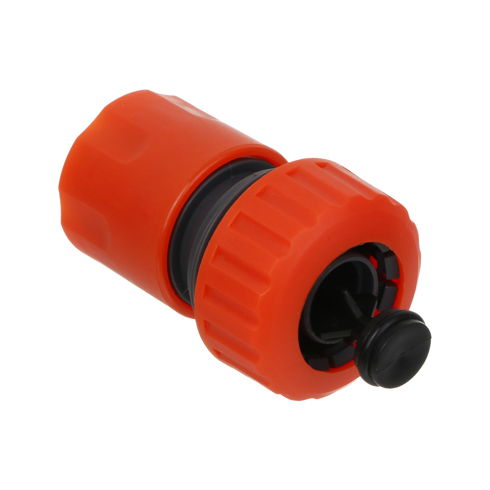 INBLOOM Коннектор быстросъемный для шланга d3/4", аквастоп, пластик - #1