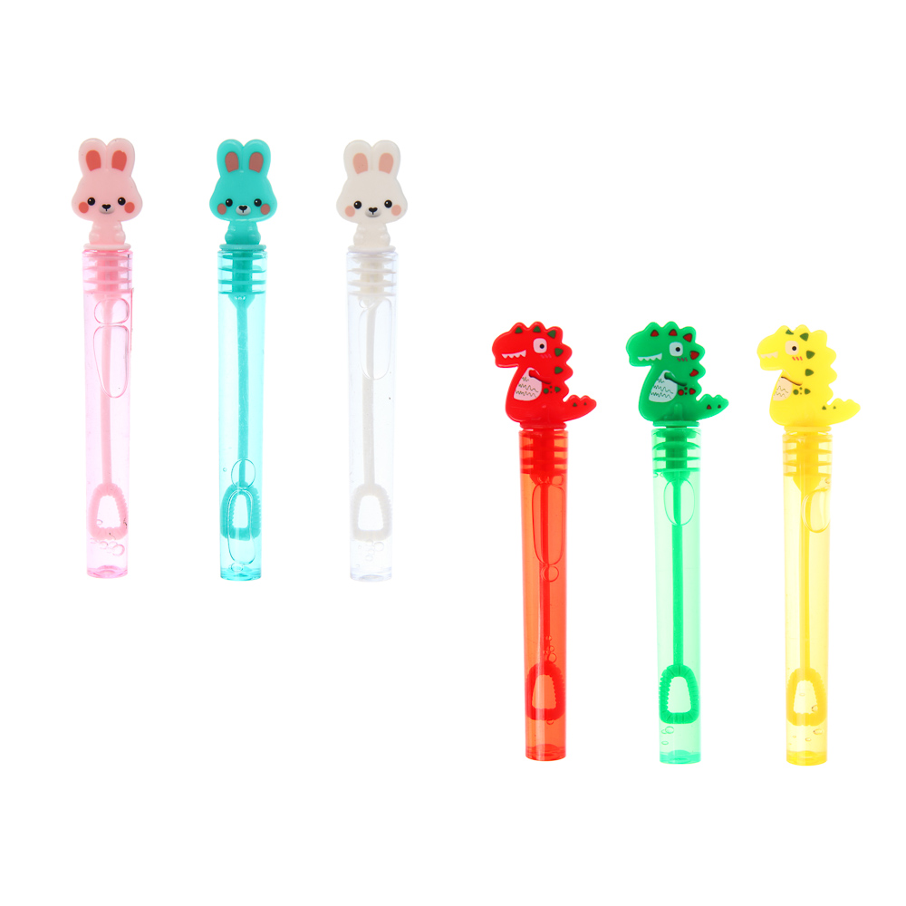 Мыльные пузыри гелевые, ИГРОЛЕНД, набор 3 штуки, пластик, мыл. раствор 4мл - #2