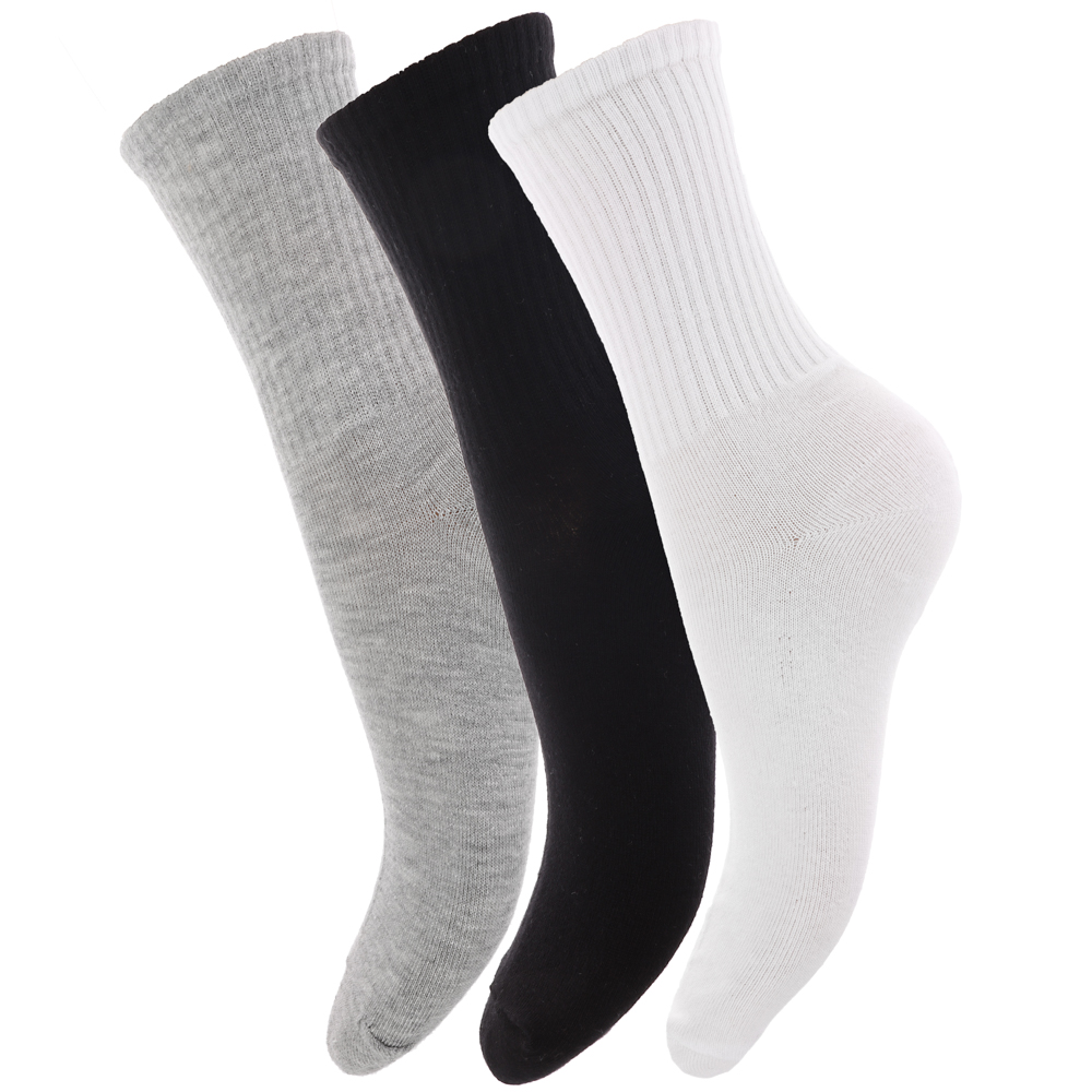 RS Носки женские классические, р. 36-39, 70%хлопок, 25% полиамид, 5% эластан, R192, разноцветные - #1