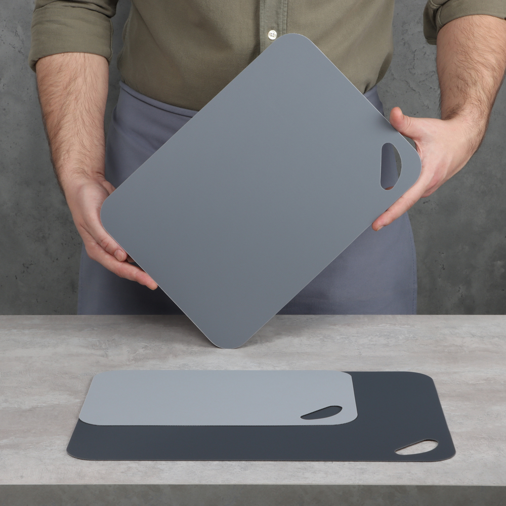 SATOSHI Виши Набор досок разделочных гибких 3шт 38х29см, 33,5х24см, 29х19см, пластик - #10