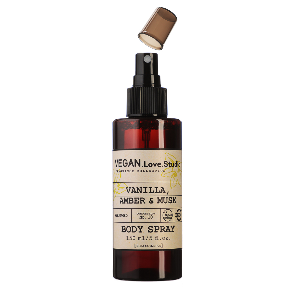 Парфюмированный спрей для тела VEGAN.Love.Studio Vanilla, Amber, Musk, 150 мл - #2