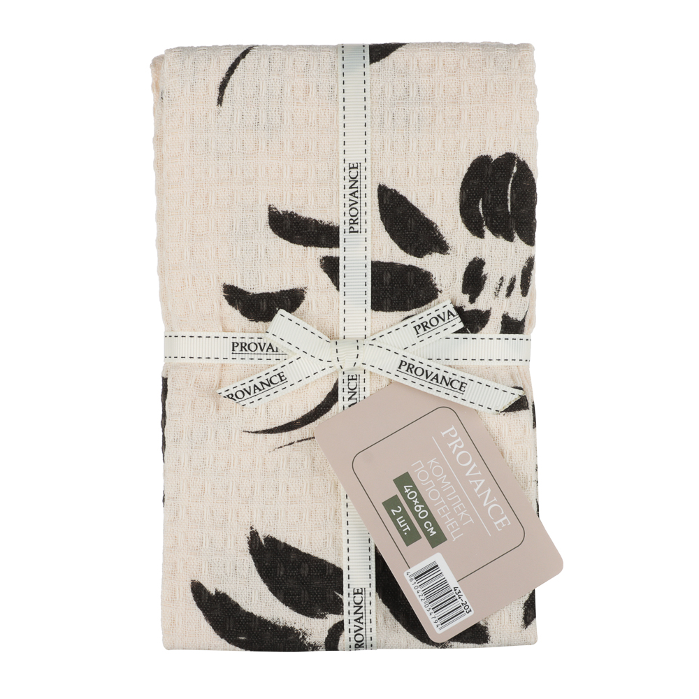PROVANCE Монблан Комплект кухонных полотенец 2шт, 40х60см, 100% хлопок - #10