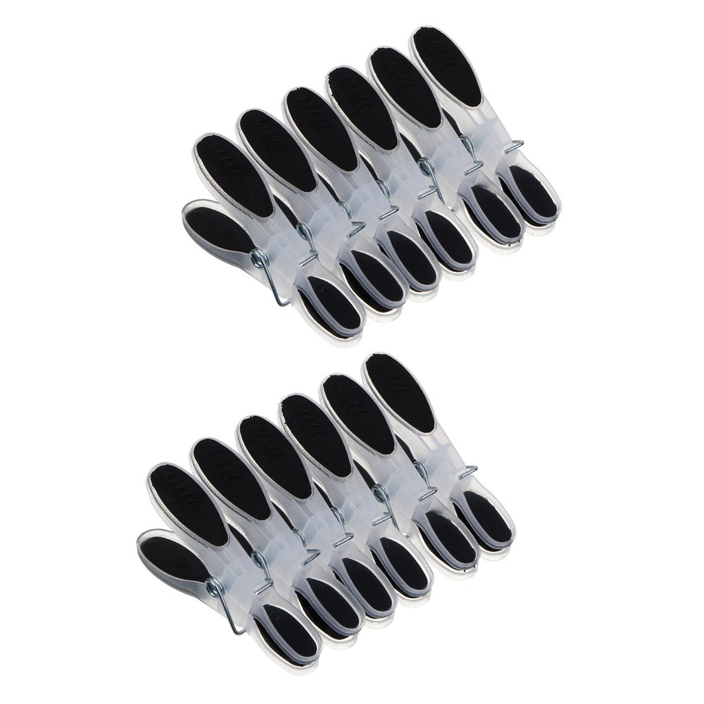 VETTA Набор прищепок, полипропилен, металл, 12 штук - #1