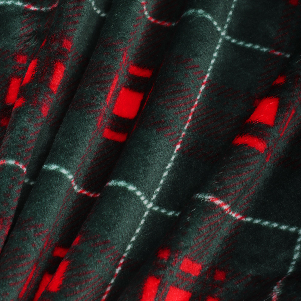 PROVANCE Щелкунчик Плед клетка, 130х170см, 100% полиэстер, 2 дизайна - #5