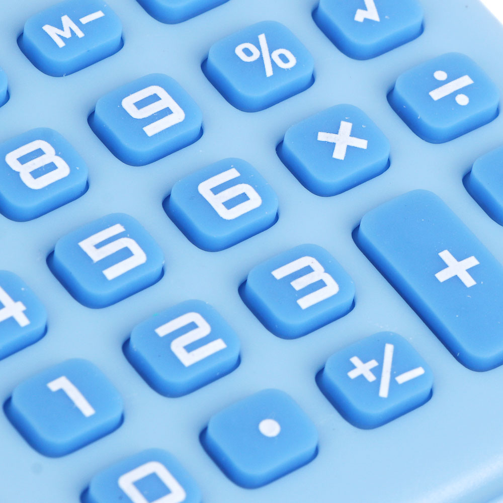 ClipStudio Калькулятор 8-разр. с карманный, 10х6,2х0,9см, пластик, ПВХ коробка, 4 цвета - #5